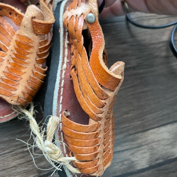 Unisex Authentic Mexican huarache for Toddler. Made in Mexico - Picture 5 of 6